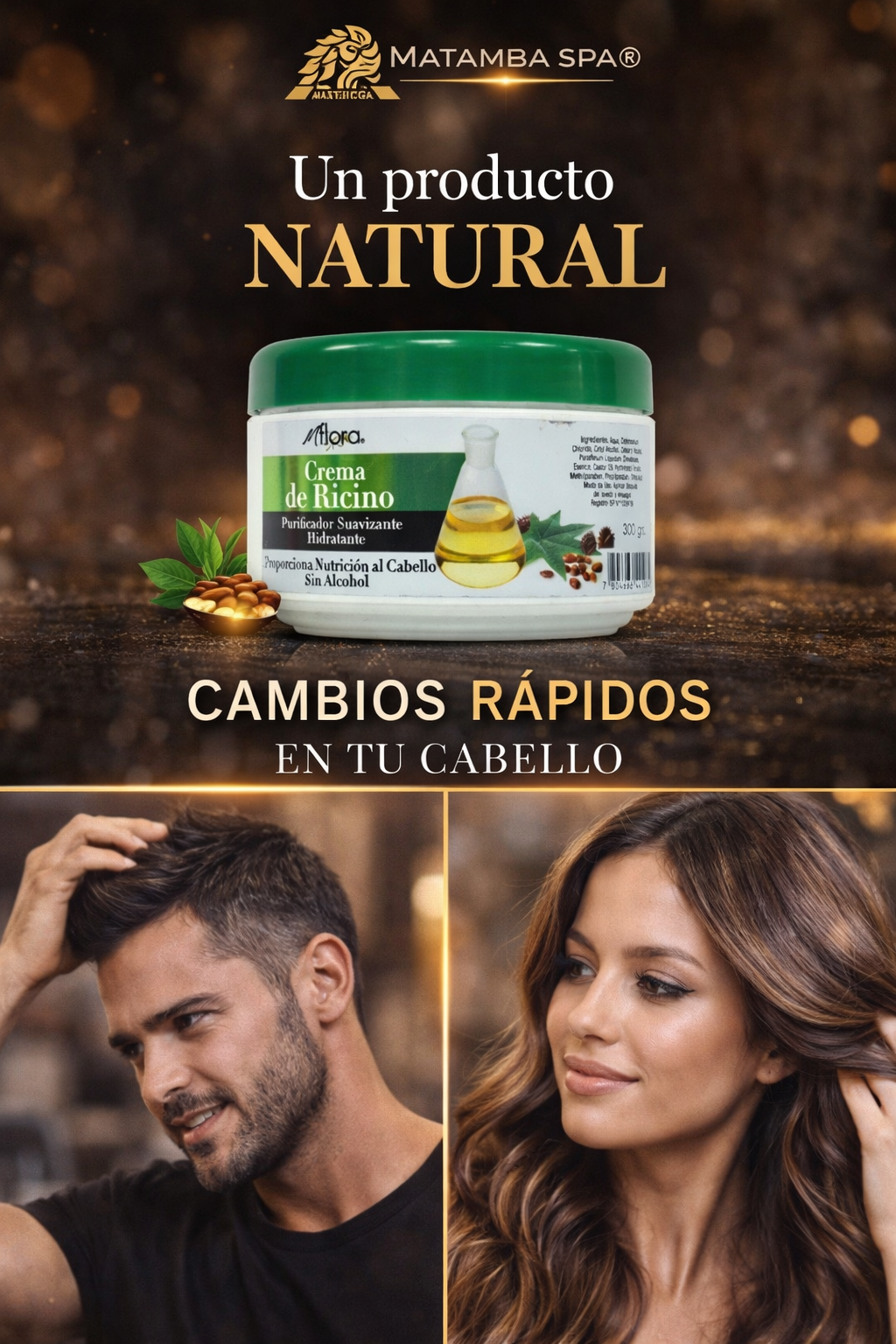 CREMA CAPILAR Natural 💆🏻‍♀️💆🏻‍♂️