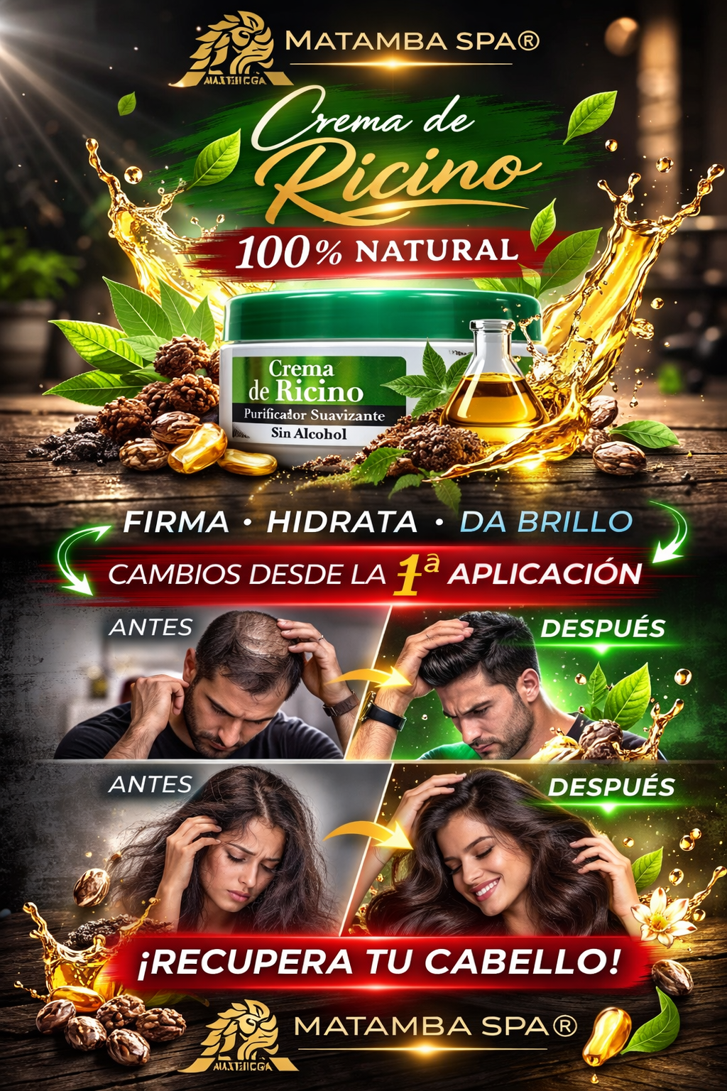 CREMA CAPILAR Natural 💆🏻‍♀️💆🏻‍♂️